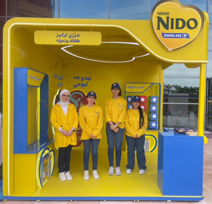 Nido x Hag Al Laila at Children's City Activation