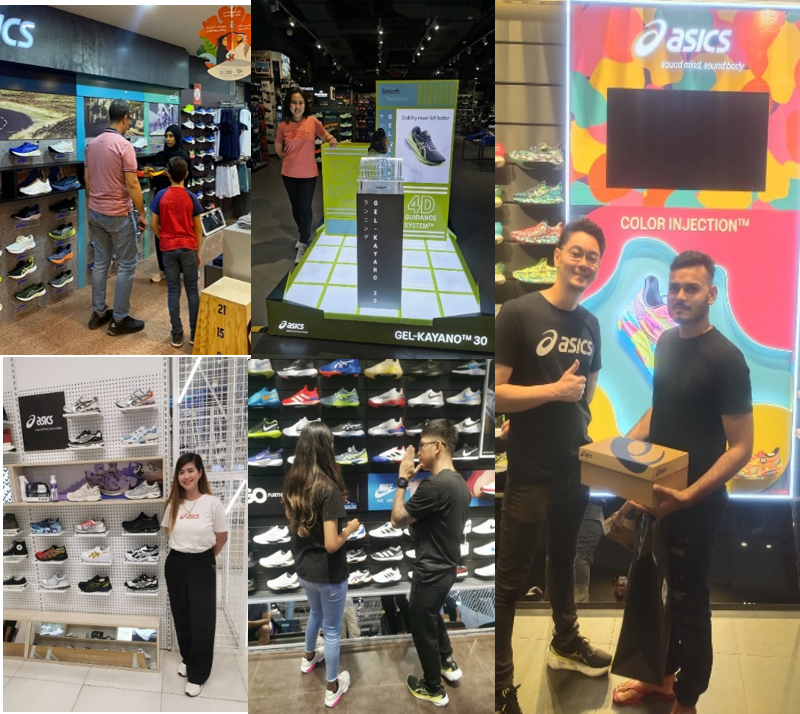 Asics – New Collection Launch Activation (UAE & KSA)