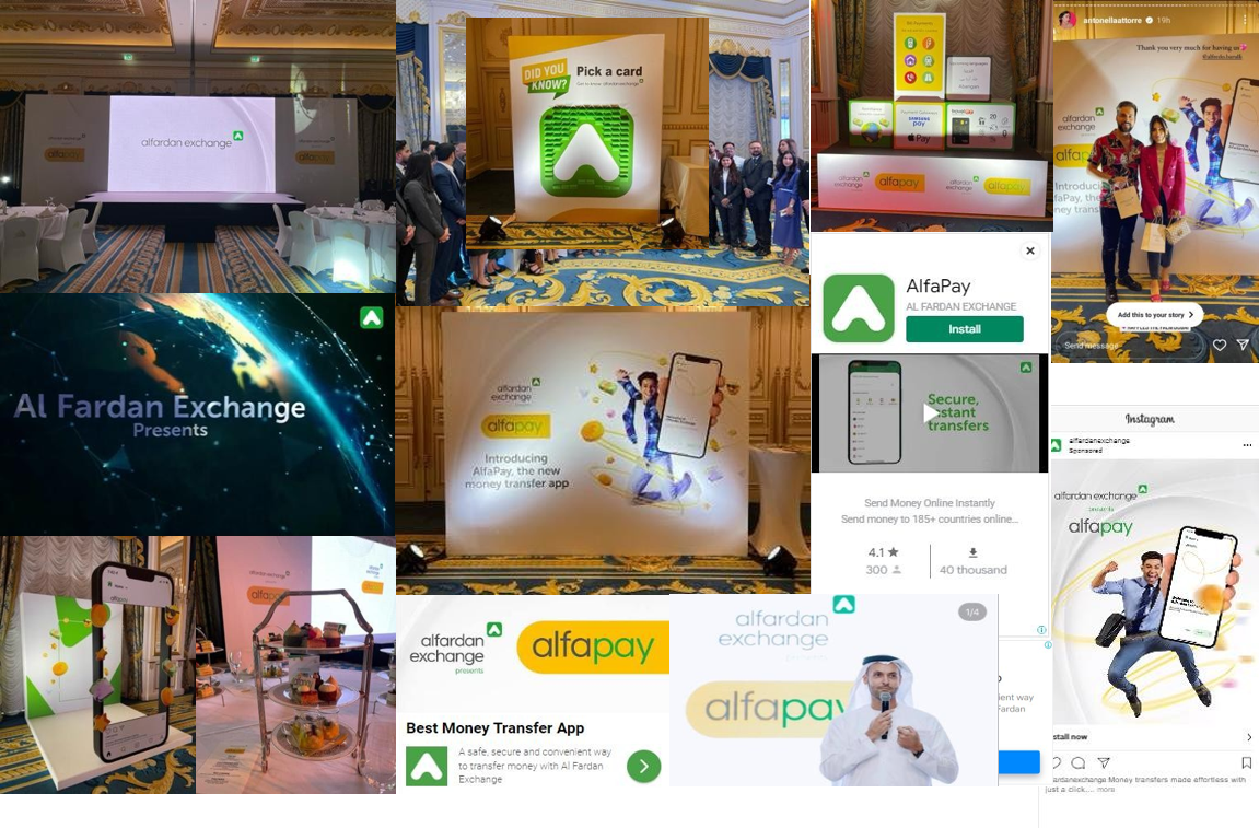 Al Fardan Exchange – AlfaPay App 360° Launch Campaign